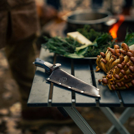 Iron & Resin - Overland Chef Camp Knife - 8"