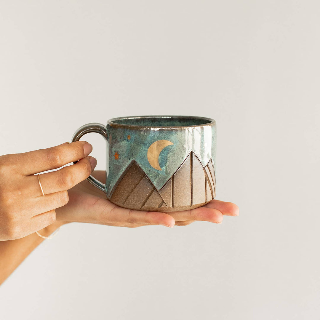 Less Is More Studios Mountain Mug