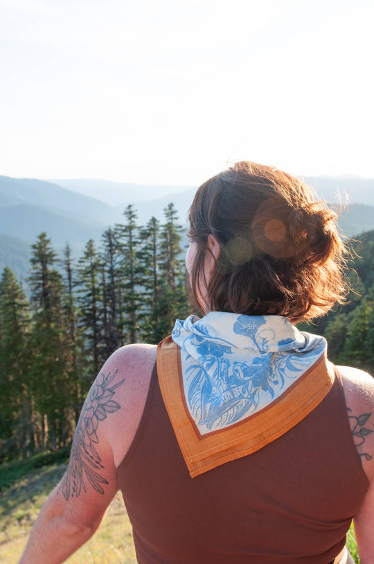 Final Switchback Wildflowers Bandana