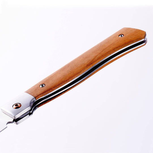 Messermeister Folding Steak Knife Set in Leather Roll - 4 Piece