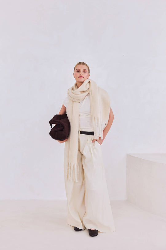 Arctic Fox Reykjavik Scarf - Pebble Beige