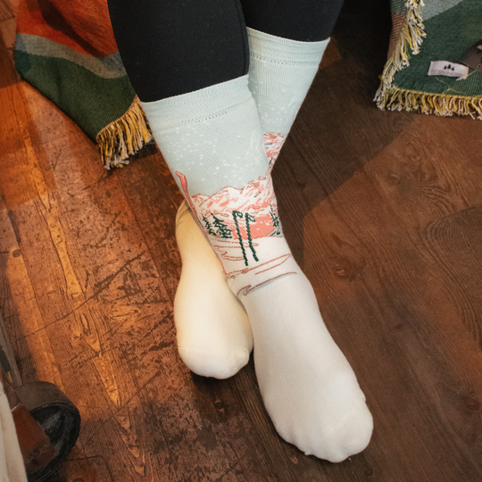 Moonlight Ski Socks
