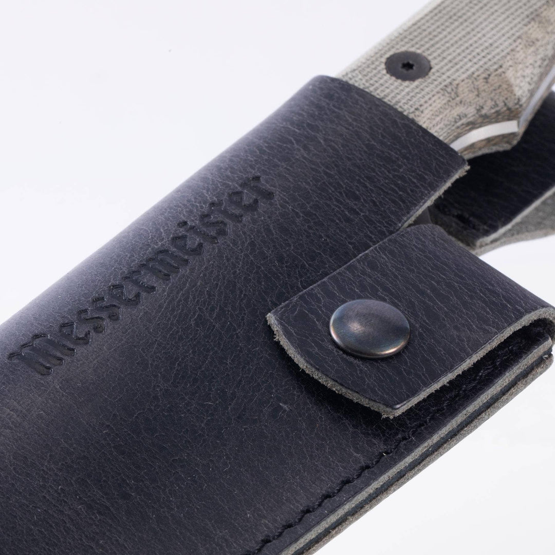 Leather Belt Sheath for Overland Utility Knife 4.5"