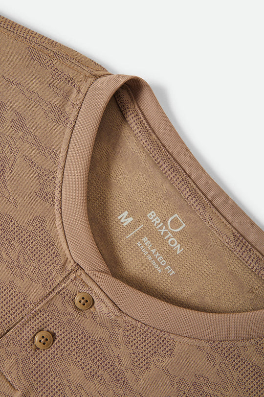 Brixton Journey Short Sleeve Henley