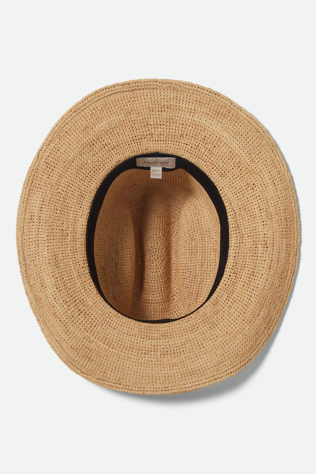 Brixton Odessa Straw Packable Cowboy Hat