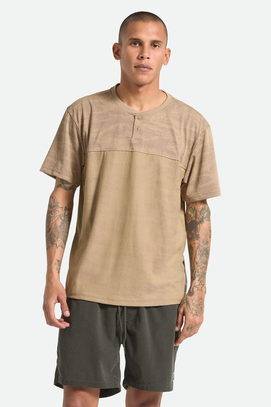 Brixton Journey Short Sleeve Henley