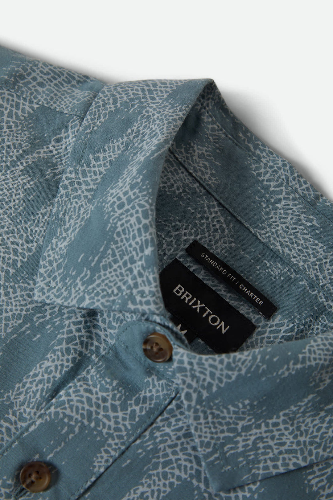 Brixton Charter Print Short Sleeve Woven