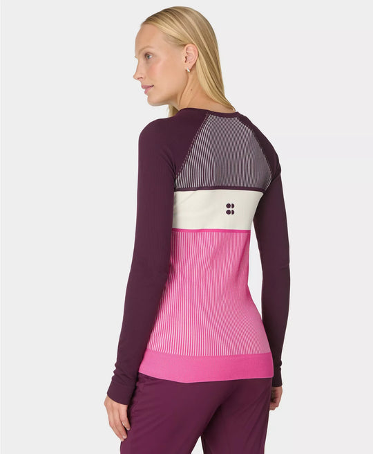 Sweaty Betty Ribbed Base Layer Top Sweaty Betty