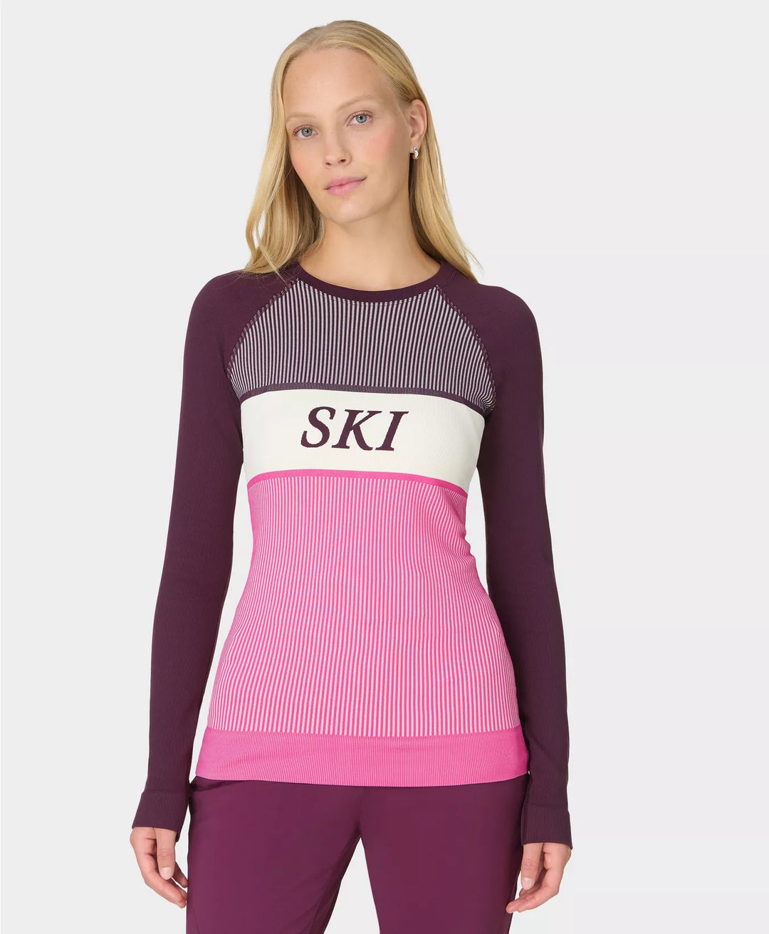 Sweaty Betty Ribbed Base Layer Top Sweaty Betty