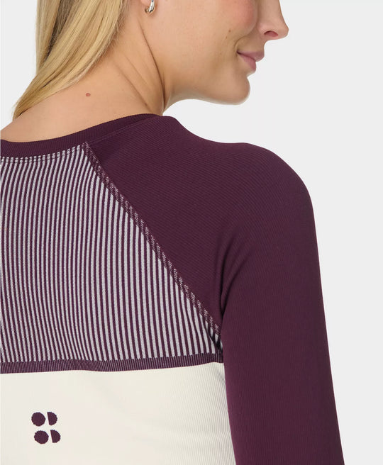 Sweaty Betty Ribbed Base Layer Top Sweaty Betty