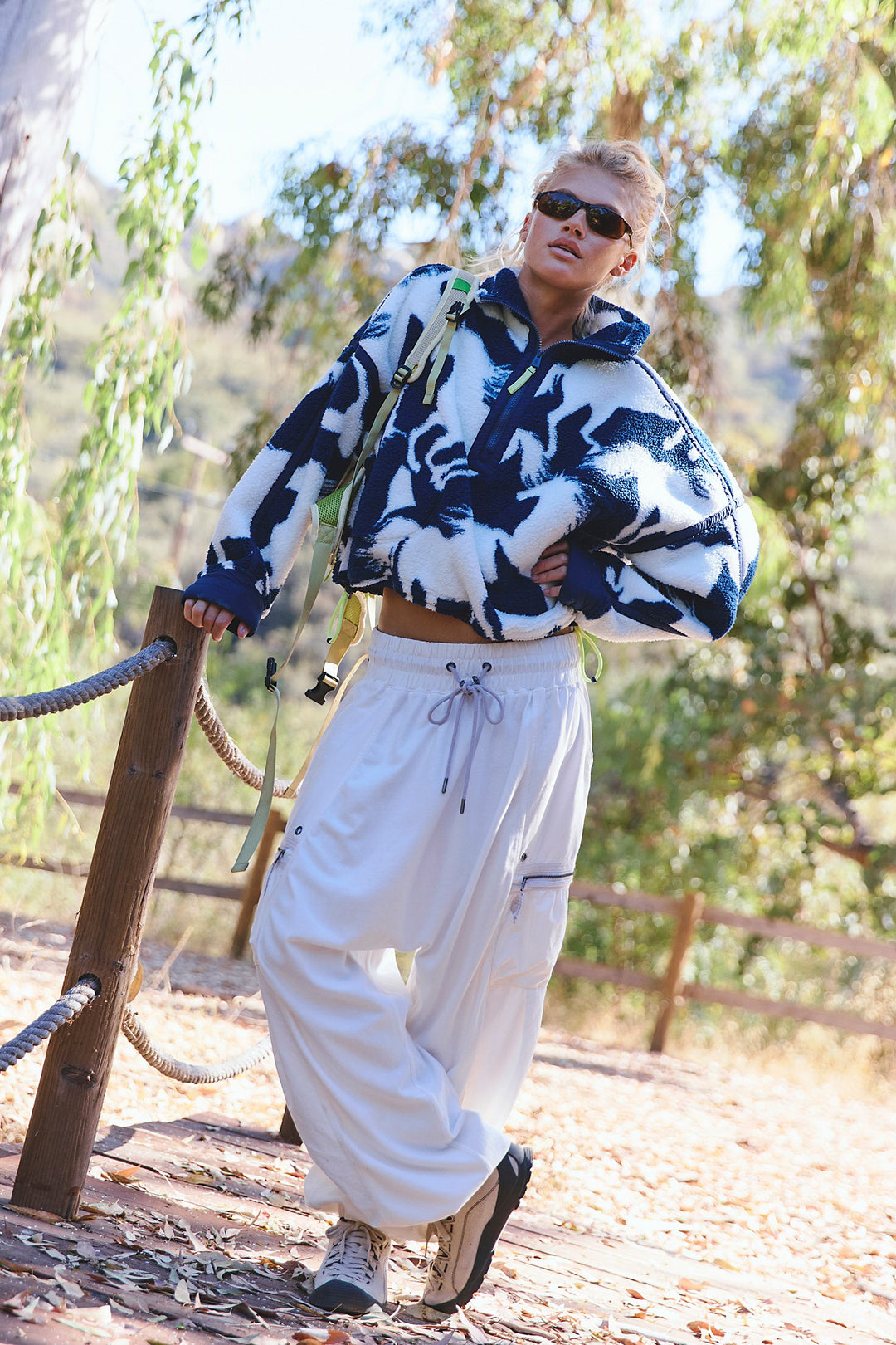 Printed Mountain High 1/2 Zip