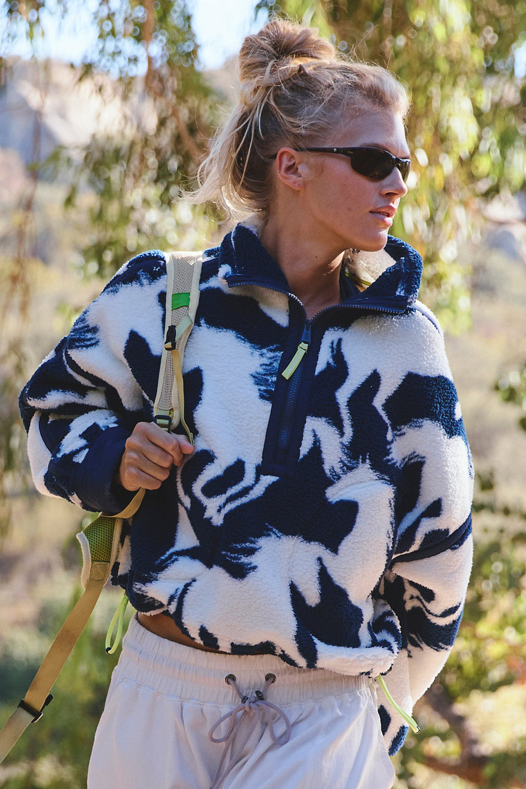 Printed Mountain High 1/2 Zip