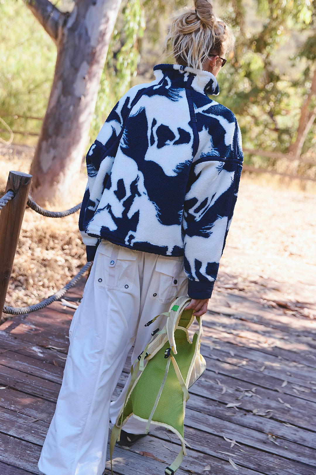 Printed Mountain High 1/2 Zip