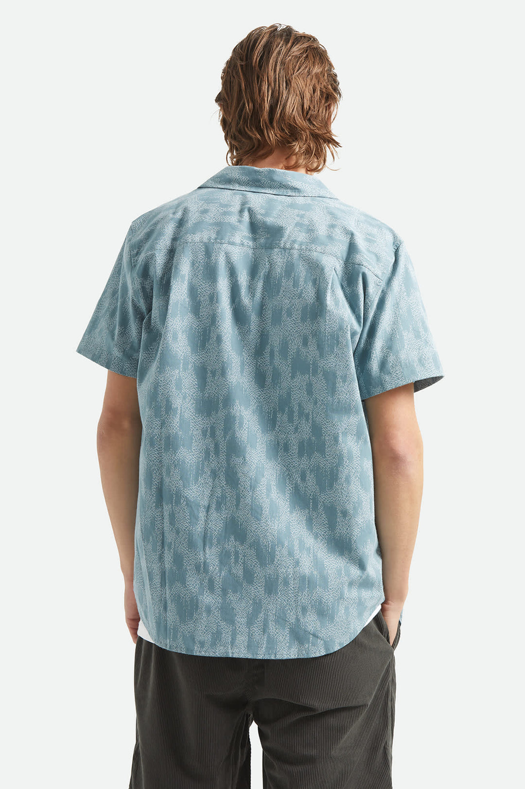 Brixton Charter Print Short Sleeve Woven